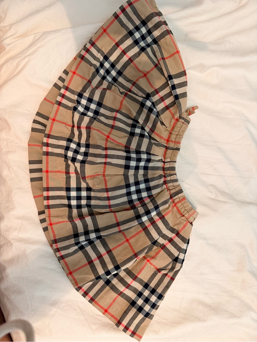 Burberry London Nova Check Plaid Skirt Baby Girl 12M 80cm